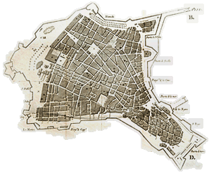 Mapa de Cádiz